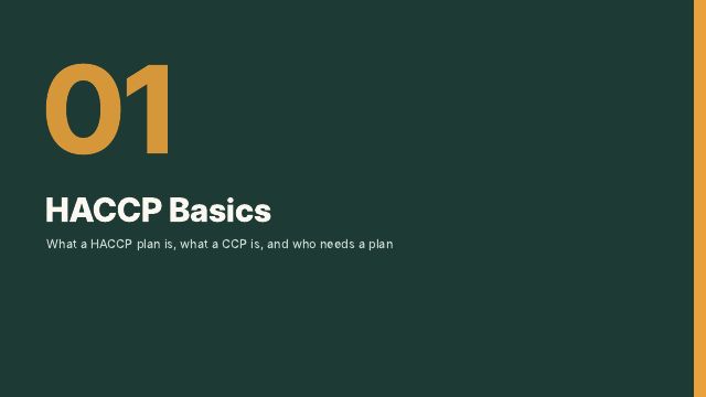 HACCP Plan Design & Training Kit — preview of page 2