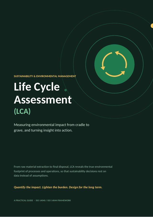 Life Cycle Assessment (LCA) Practical Guide: From Cradle to Grave — preview of page 1