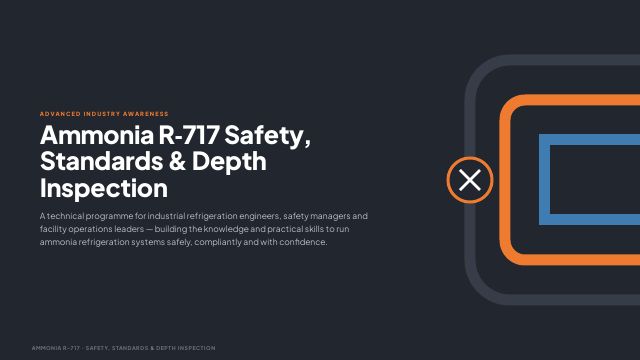 Ammonia R-717 Safety, Standards & Depth Inspection: Compliance & Barrier Verification Kit — preview of page 1