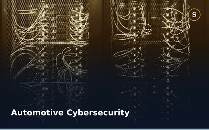Automotive Cybersecurity