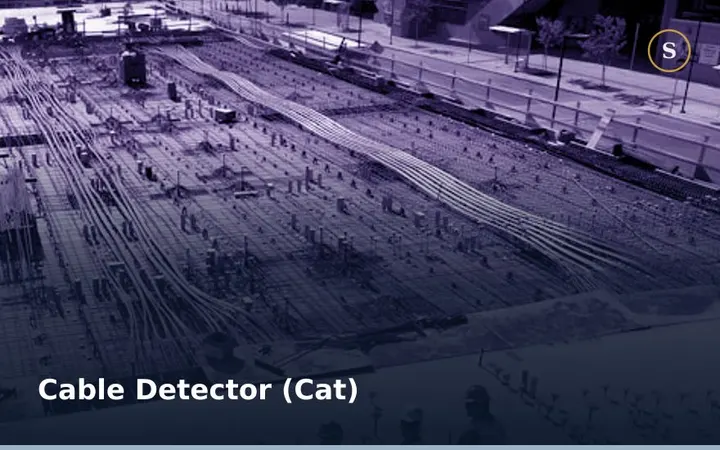CABLE DETECTOR (CAT) TRAINING