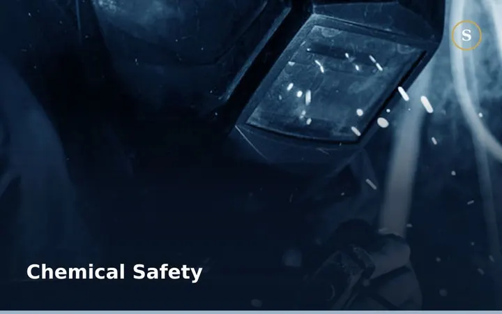 CHEMICAL SAFETY TRAINING