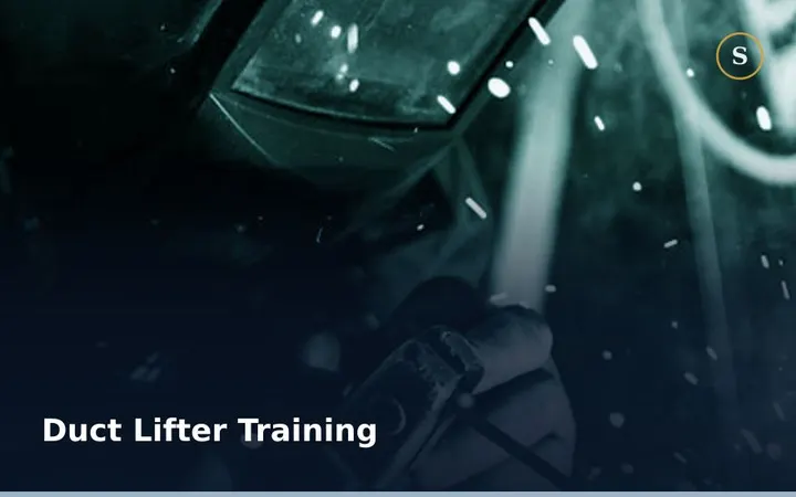 DUCT LIFTER TRAINING