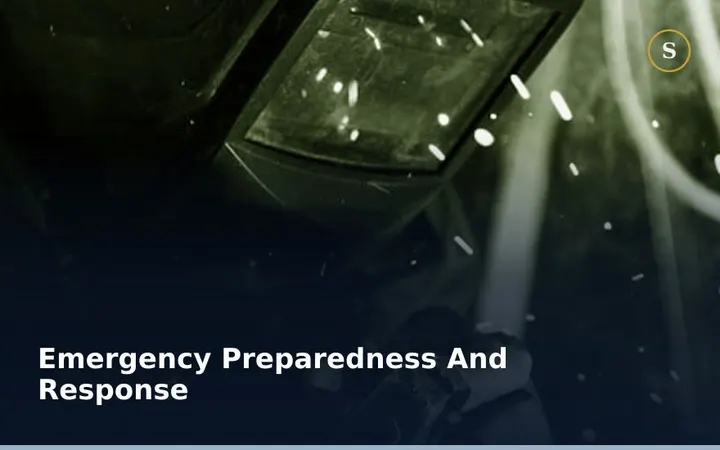 EMERGENCY PREPAREDNESS AND RESPONSE