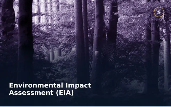 Environmental Impact Assessment (EIA):