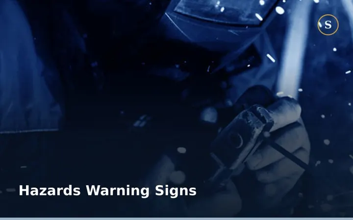 HAZARDS WARNING SIGNS