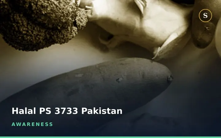 Halal Awareness PS 3733 Pakistan