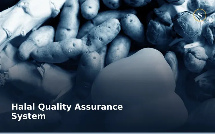 Halal Quality Assurance System