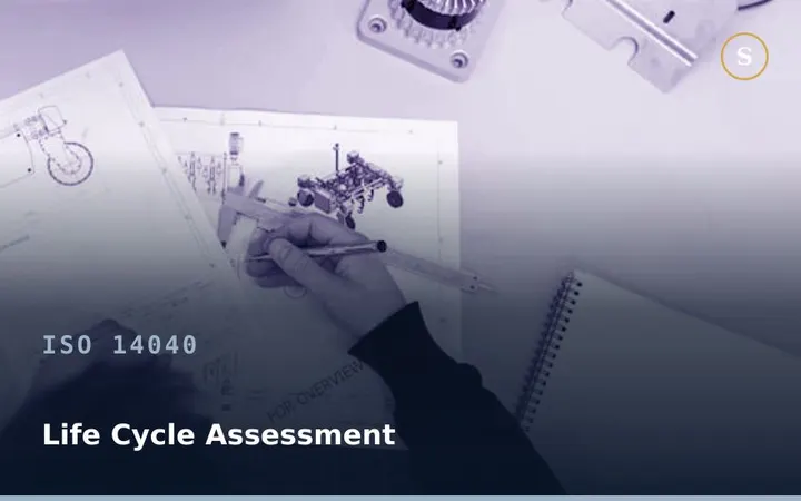 ISO 14040 Life Cycle Assessment