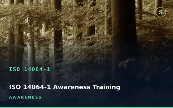 ISO 14064-1 Awareness Training