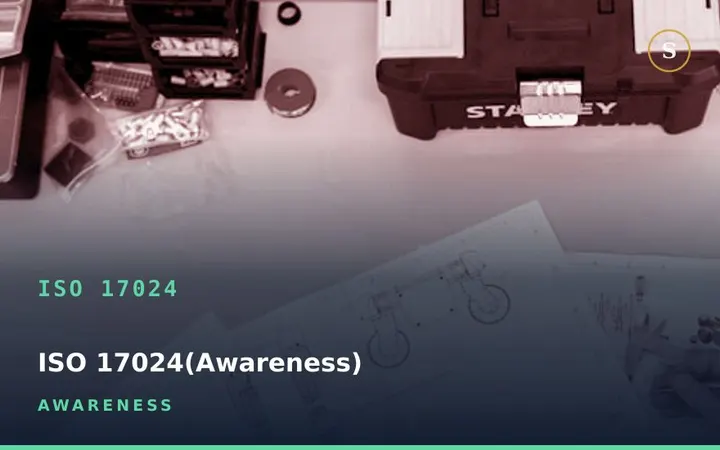 ISO 17024(Awareness)