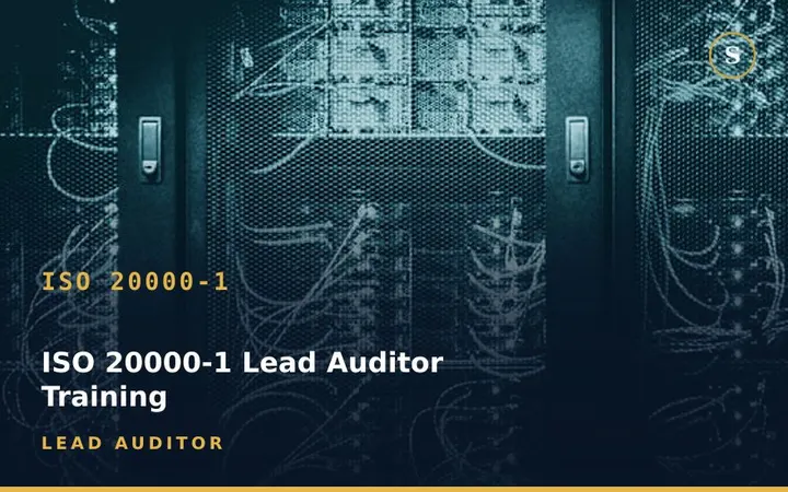 ISO 20000-1 Lead Auditor Training