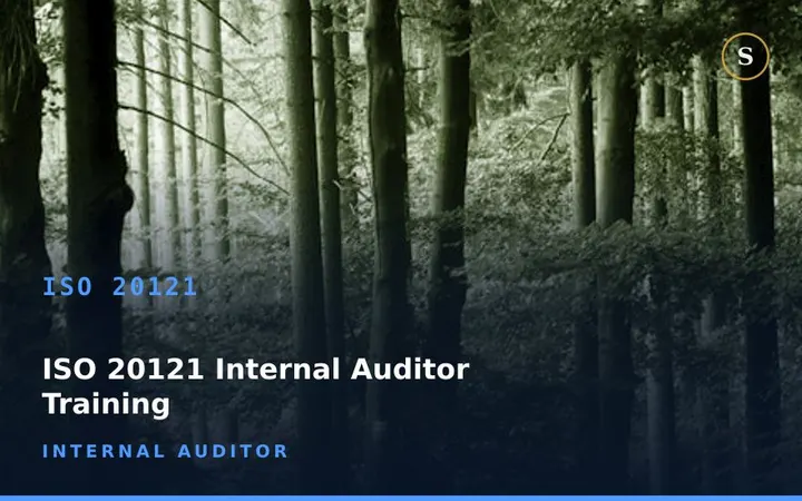 ISO 20121 Internal Auditor Training