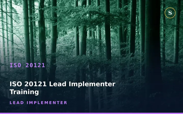 ISO 20121 Lead Implementer Training