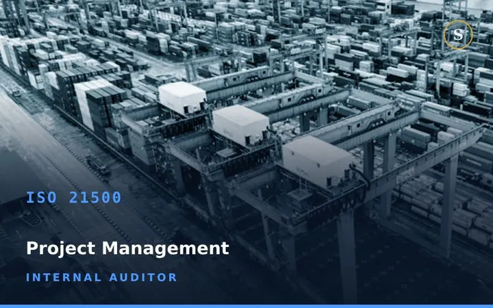 ISO 21500:2021 – Project Management: Internal Audit Training
