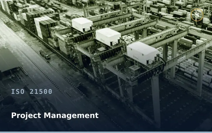 ISO 21500 Project Management