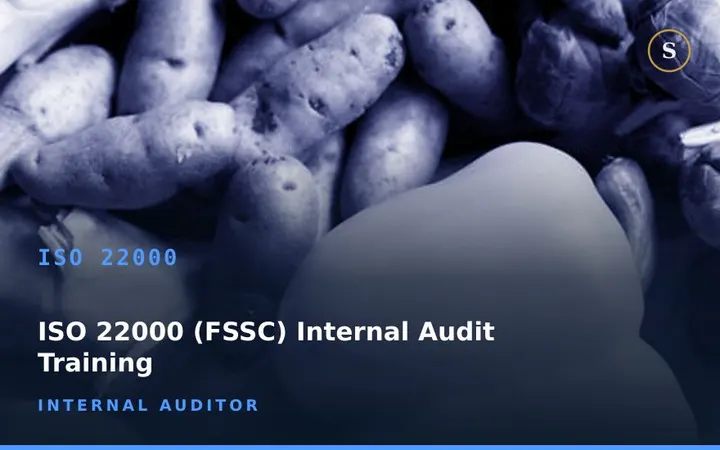 ISO 22000 (FSSC) Internal Audit Training