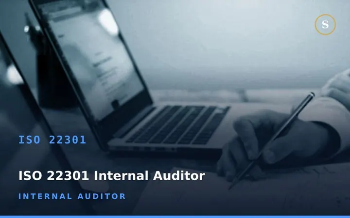 ISO 22301 Internal Auditor