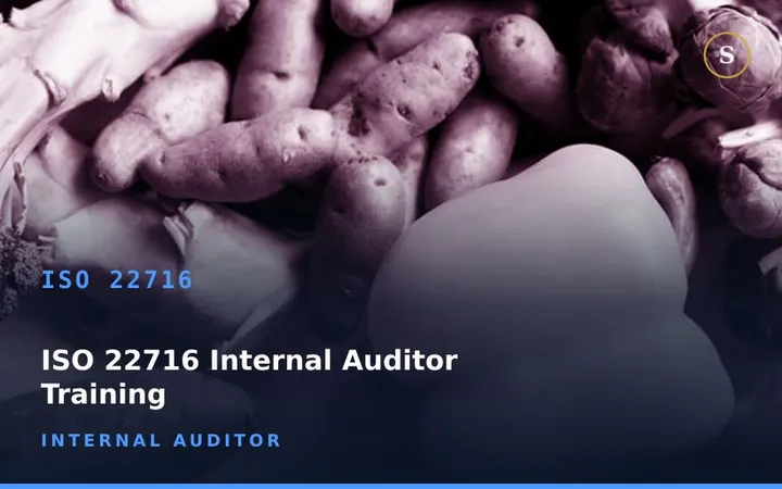 ISO 22716 Internal Auditor Training