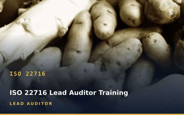 ISO 22716 Lead Auditor Training