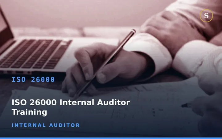 ISO 26000 Internal Auditor Training