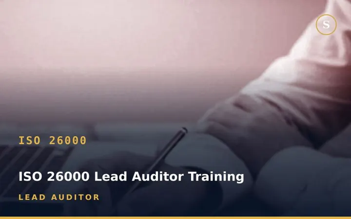 ISO 26000 Lead Auditor Training