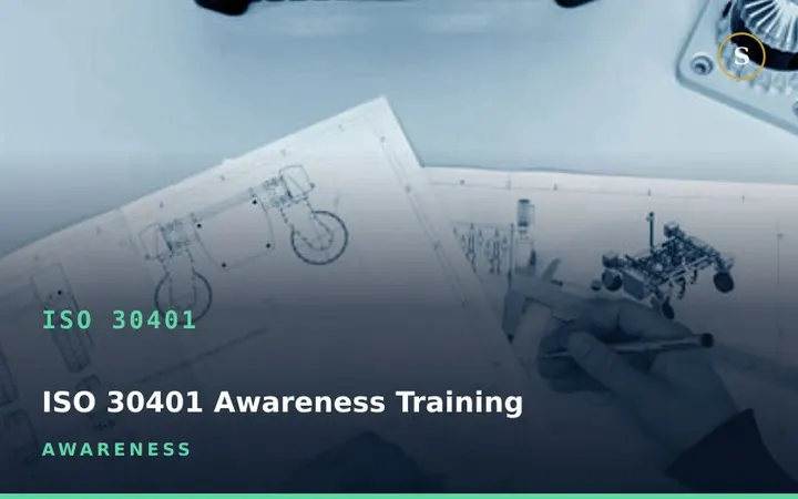 ISO 30401 Awareness Training