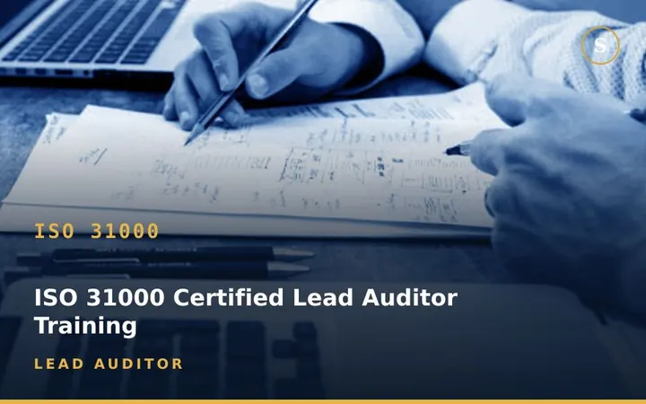 ISO 31000 Certified Lead Auditor Training
