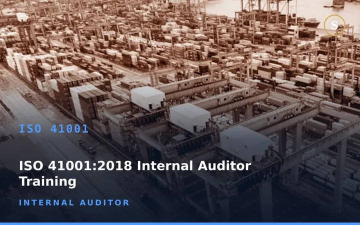 ISO 41001:2018 Internal Auditor Training