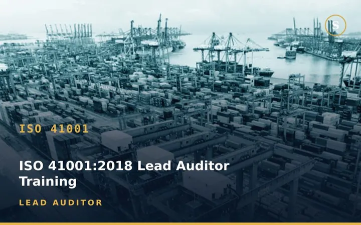 ISO 41001:2018 Lead Auditor Training