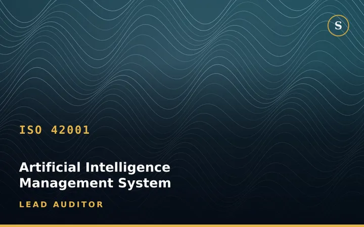 ISO 42001 Artificial Intelligence Management System Lead Auditor Training