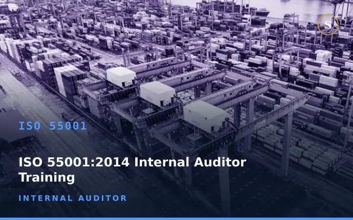 ISO 55001:2014 Internal Auditor Training