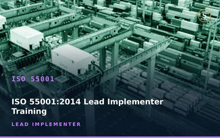 ISO 55001:2014 Lead Implementer Training