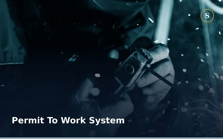 PERMIT TO WORK SYSTEM