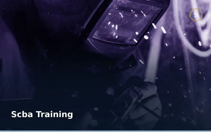 SCBA TRAINING