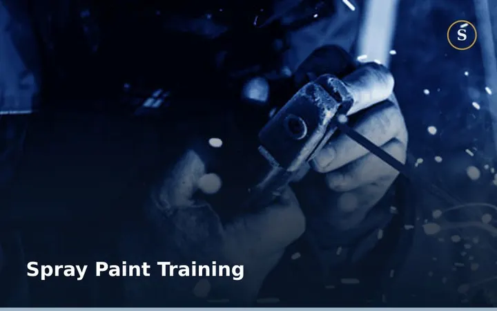 SPRAY PAINT TRAINING