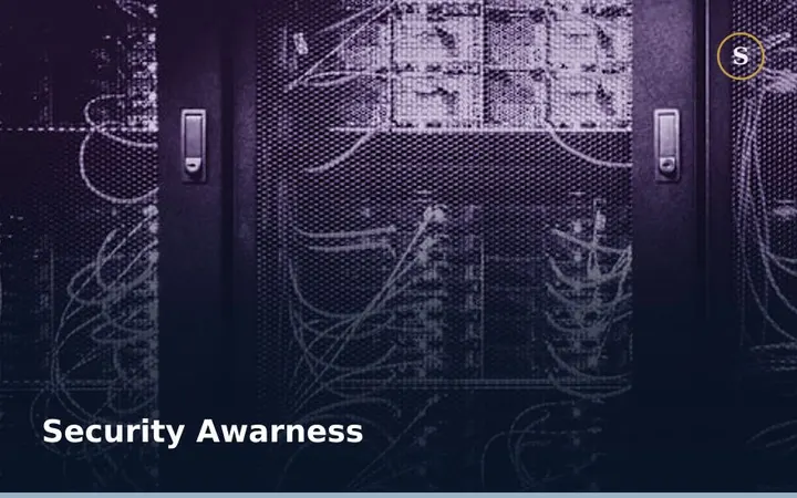 Security Awarness