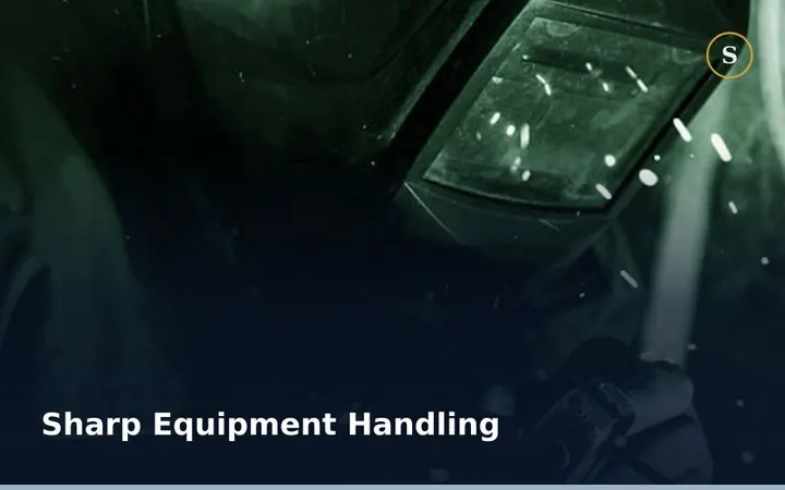 Sharp Equipment Handling