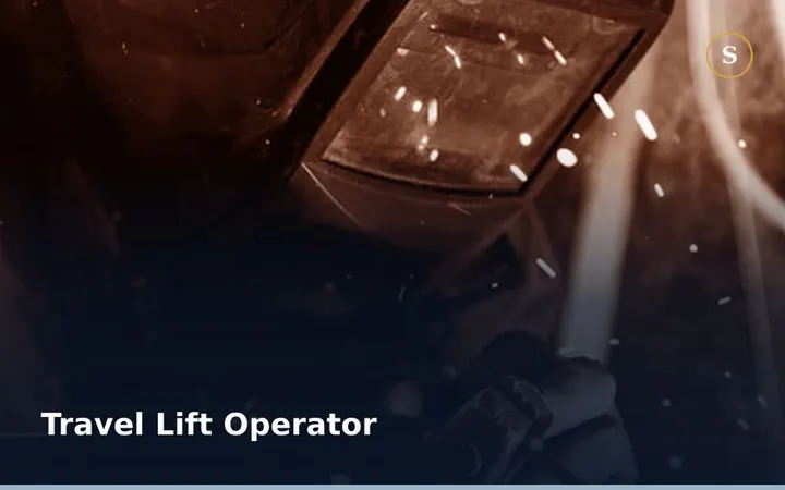 TRAVEL LIFT OPERATOR TRAINING