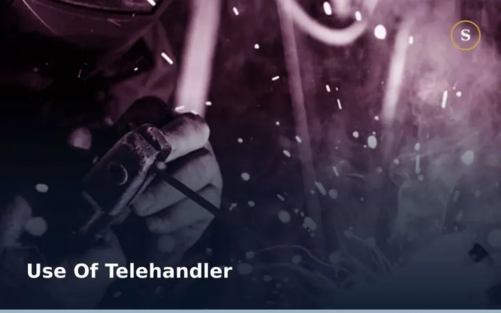 Use Of Telehandler