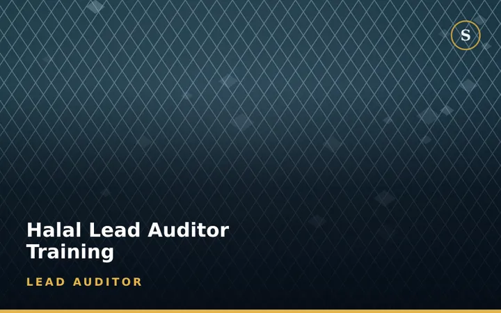 Halal Lead Auditor Training