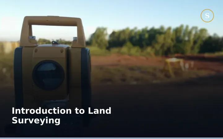 Introduction to Land Surveying
