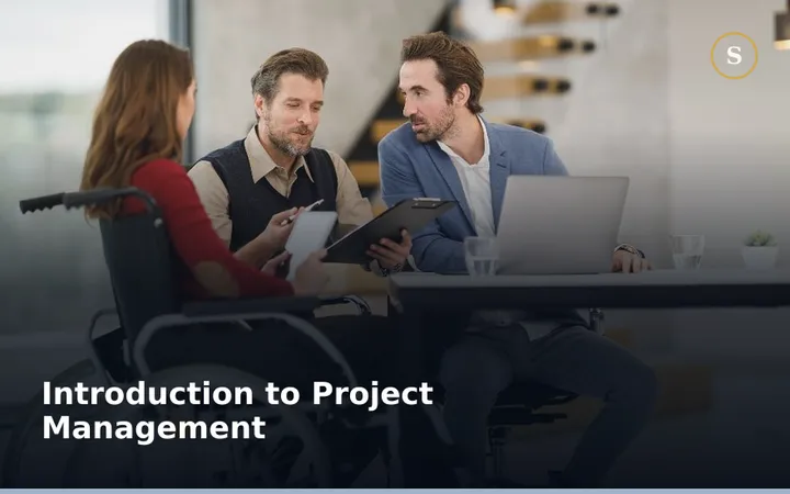 Introduction to Project Management