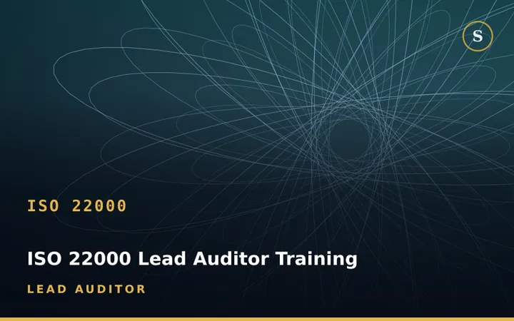 ISO 22000 Lead Auditor Training