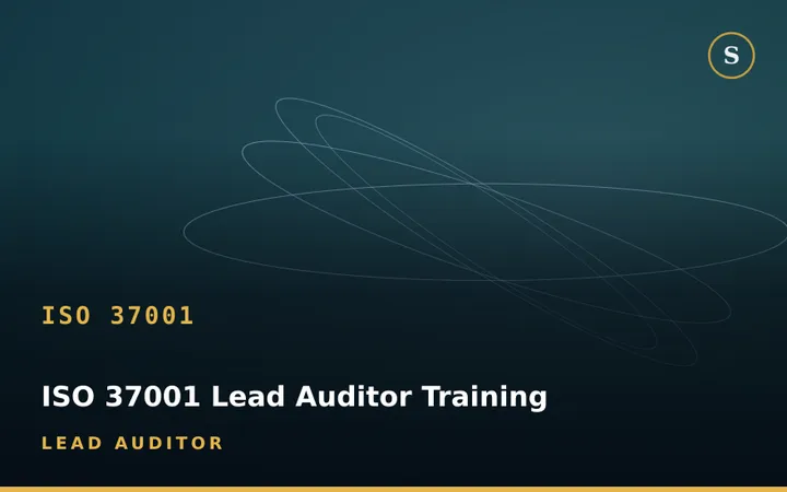 ISO 37001 Lead Auditor Training