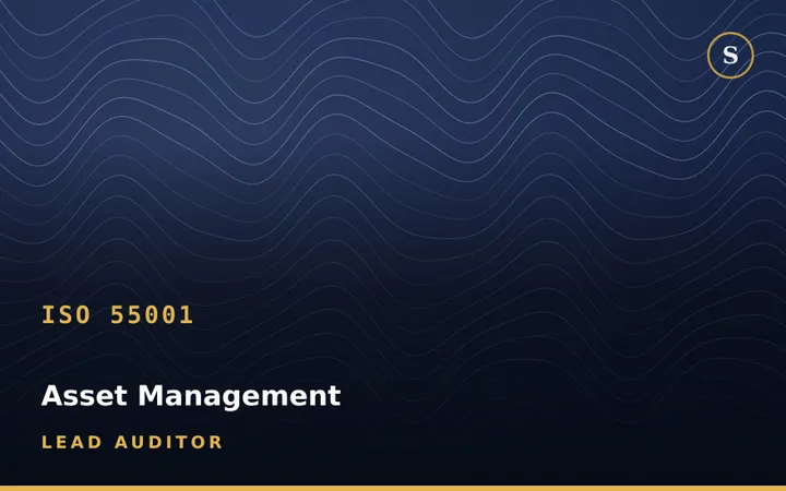 ISO 55001:2024 Asset Management Lead Auditor Training