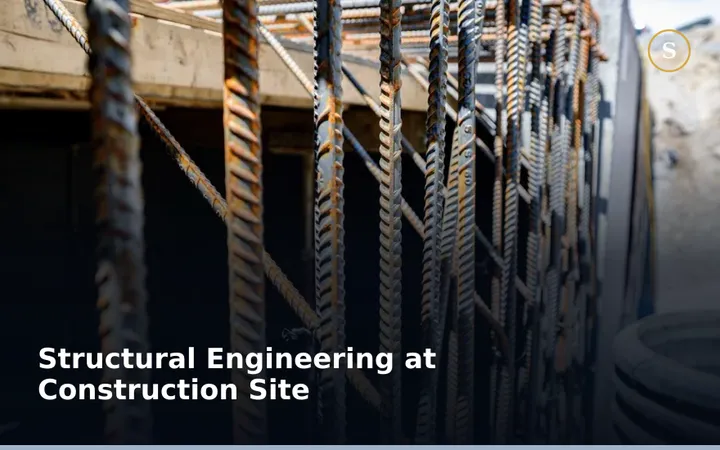 Structural Engineering at Construction Site